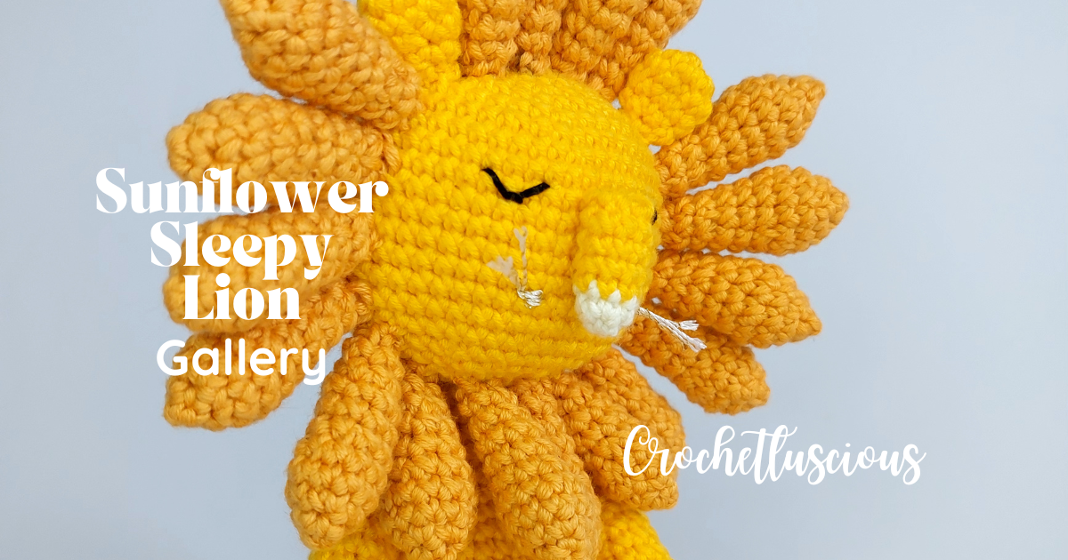 Sleepy Sunflower Lion – gallery